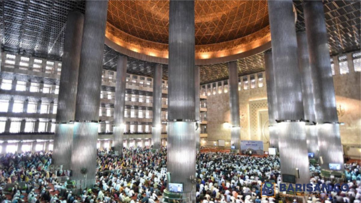  Masjid  Istiqlal Tidak Menggelar Shalat Idul Adha Masjid  