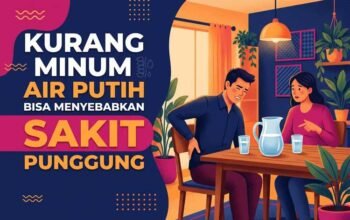 Kurang Minum Air Putih Bisa Picu Sakit Punggung, Ini Penjelasannya