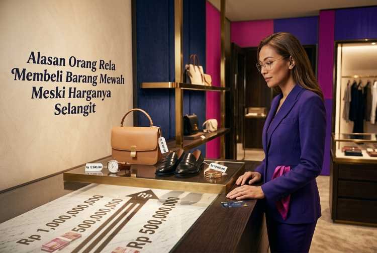 alasan membeli barang mewah