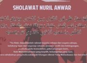 Bacaan Sholawat Nuril Anwar Lengkap Teks Arab, Latin dan Keutamaannya