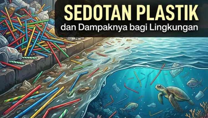 Sejarah Sedotan Plastik dan Dampaknya bagi Lingkungan, Sampah Laut hingga Mikroplastik