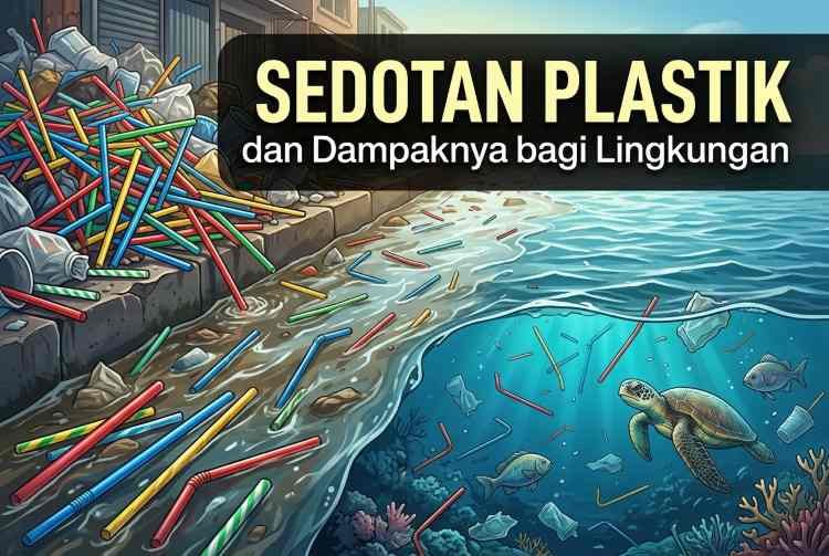 Sejarah Sedotan Plastik dan Dampaknya bagi Lingkungan