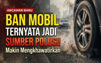 Bukan Cuma Knalpot, Keausan Ban Ternyata Jadi Sumber Polusi yang Makin Mengkhawatirkan