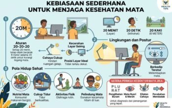 Pentingnya Menjaga Kesehatan Mata, Inilah Tips dan Pola Makan Hidup Sehat