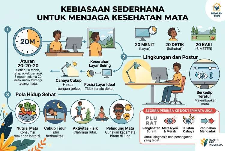 menjaga kesehatan mata