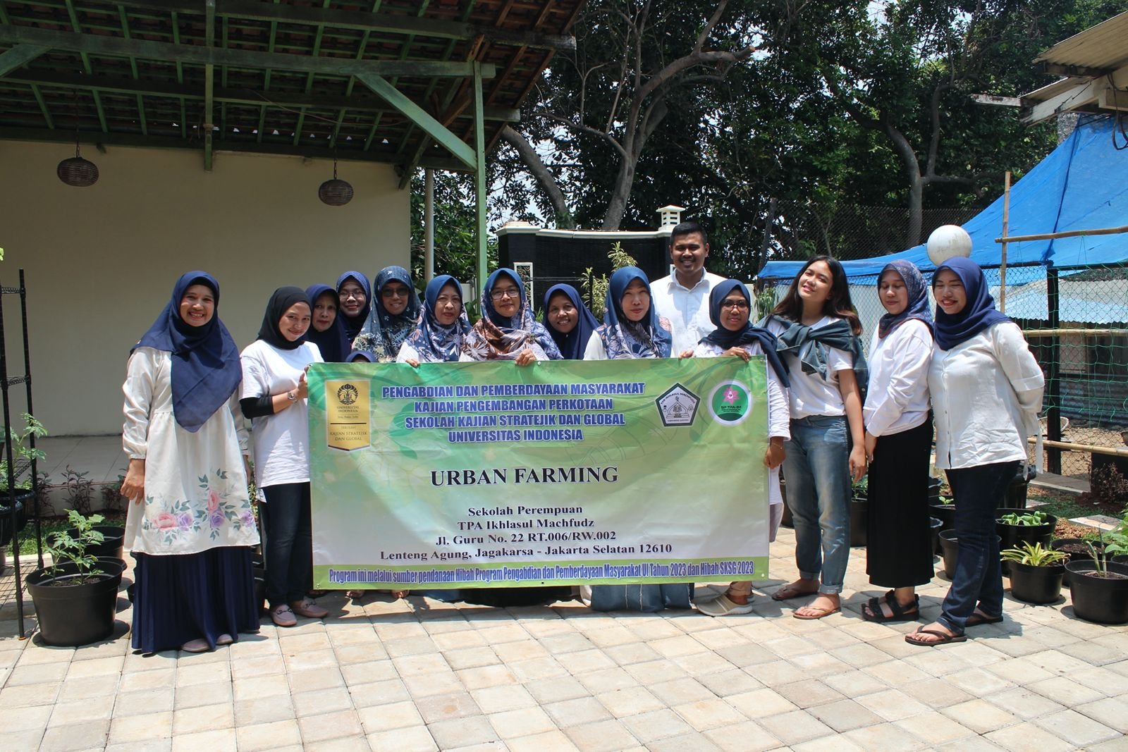 Tingkatkan Ketahanan Pangan, KPP SKSG UI Beri Edukasi Pertanian ...