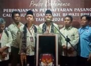 Pendaftaran Pasangan Ady Setiawan-Waidin