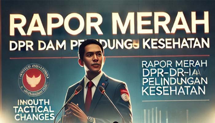 rapor merah dpr ri tentang kesehatan