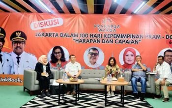 Kinerja 100 Hari Pramono-Rano, Prakarsa Warga Gelar Diskusi bersama Anggota DPRD dan Staf Khusus Gubernur