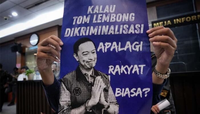 Tak Terbukti Korupsi, Tom Lembong Tetap Dipenjara 4,5 Tahun, Geisz Chalifah: Kesalahannya Hanya Satu, Percaya Kepada Kejujuran