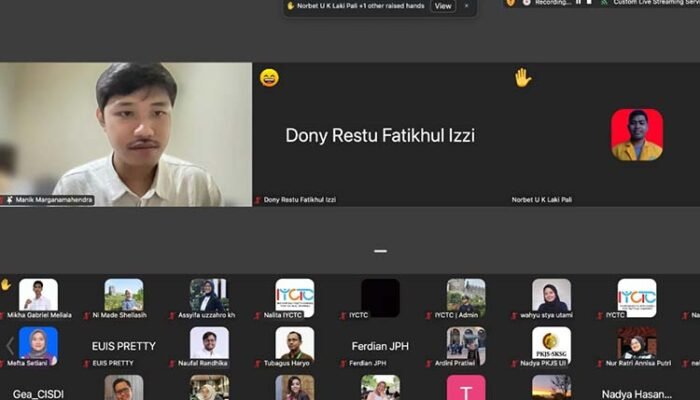 Nasim Khan Absen Debat Gerbong Rokok, IYCTC: Kursi Kosong Simbol Jauhnya DPR dari Rakyat