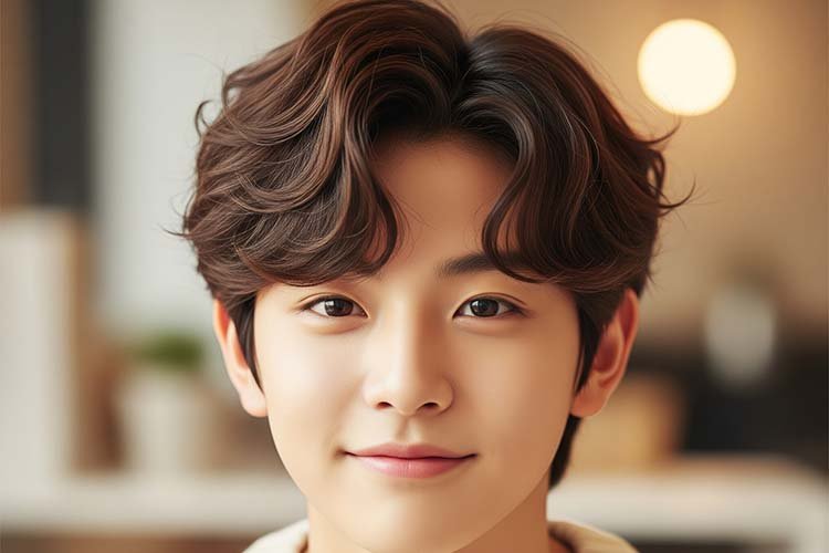 Wavy Perm Style