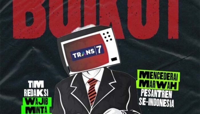 Tagar #BoikotTrans7 Menggema, Santri NU Bela Ulama Sepuh Lirboyo
