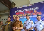 Gubernur Ahmad Luthfi Resmikan Posko Terpadu