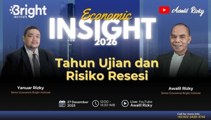 Bright Institute: Risiko Krisis Ekonomi Indonesia Meningkat pada 2026–2027