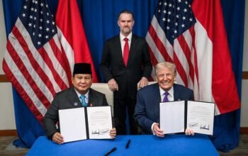Prabowo–Trump Teken Perjanjian Dagang Bersejarah di Washington, Era Baru Ekonomi RI–AS Dimulai