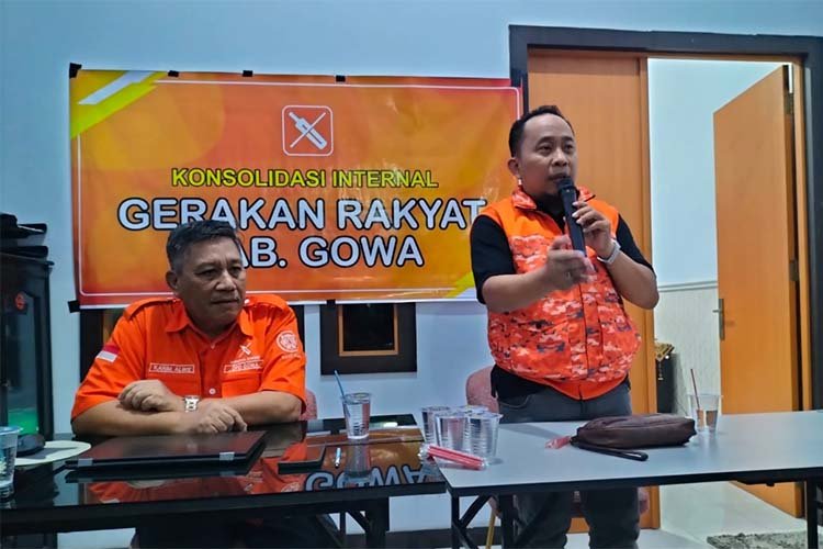 gerakan rakyat gowa konsolidasi internal