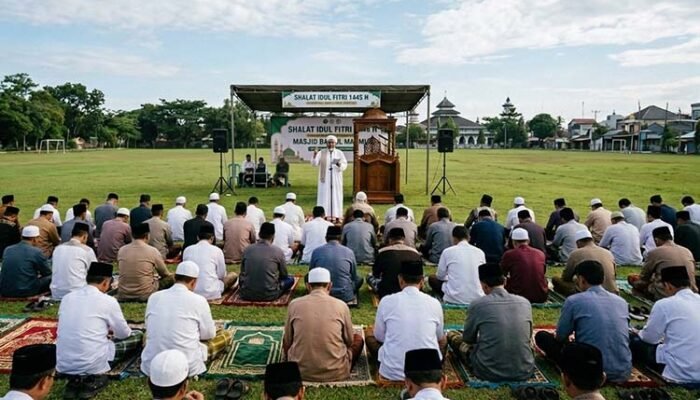 Tata Cara Sholat Idul Fitri: Panduan Lengkap Niat, Bacaan Arab, dan Urutan Pelaksanaan