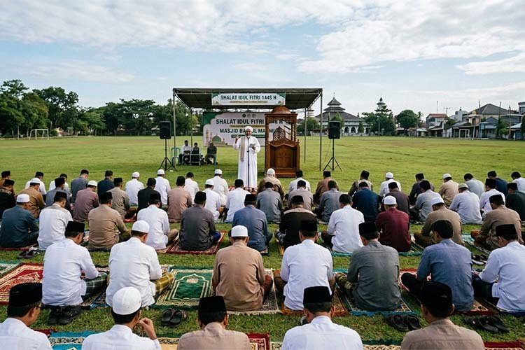 tata cara sholat idul fitri