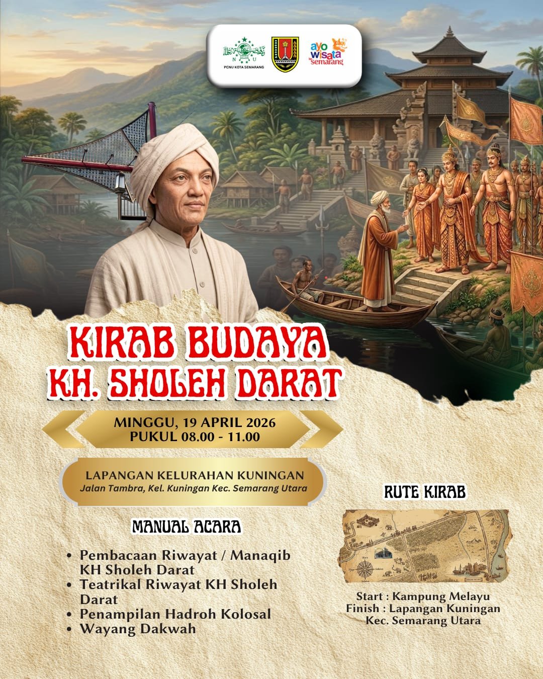 Kirab Budaya Haul KH Sholeh Darat