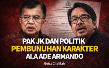 Pak JK dan Politik Pembunuhan Karakter Ala Ade Armando dan Sebangsatnya