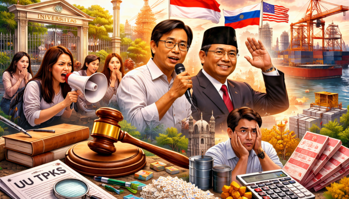 Pelecehan di UI, Kekerasan Polisi, dan Ancaman Ekonomi Indonesia