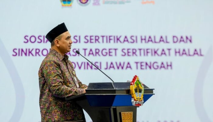Targetkan 576 Ribu Bidang Usaha di Jateng Tersertifikasi Halal, Taj Yasin Maimoen Dorong Dukungan Daerah