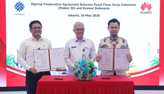 Kemnaker Gandeng Huawei Indonesia Perkuat Pelatihan Vokasi dan Kompetensi Digital Generasi Muda
