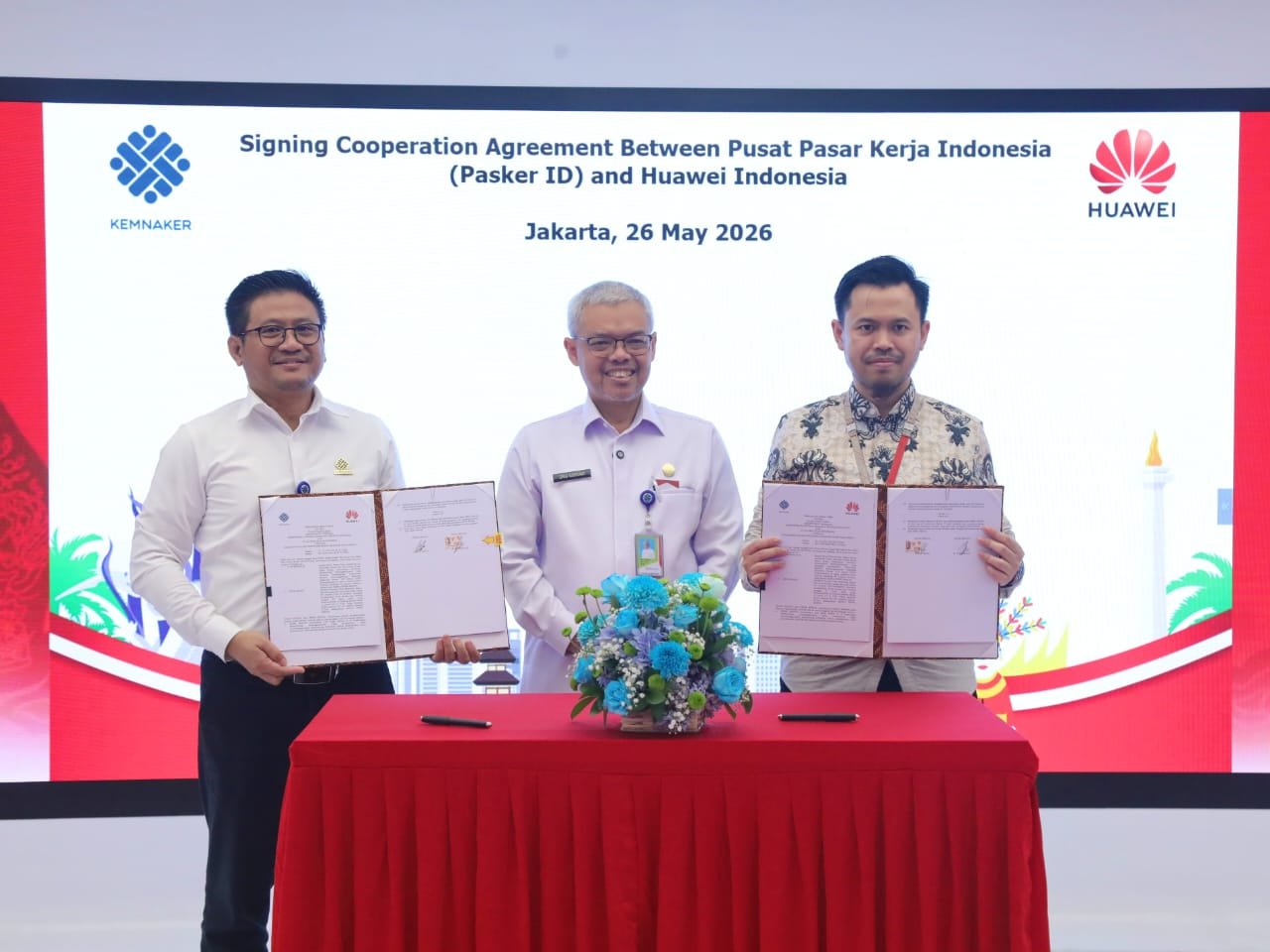 Kemnaker Gandeng Huawei Indonesia