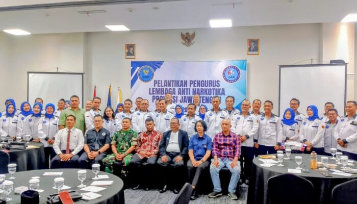 Pengurus Lembaga Anti Narkotika (LAN) Provinsi Jawa Tengah periode 2026–2031 