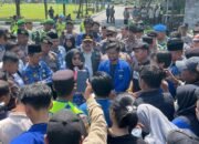 PMII Demak Demo di Pendopo, Soroti Transparansi Pemerintahan hingga Penanganan Banjir Rob
