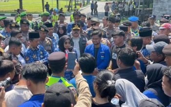 PMII Demak Demo di Pendopo, Soroti Transparansi Pemerintahan hingga Penanganan Banjir Rob