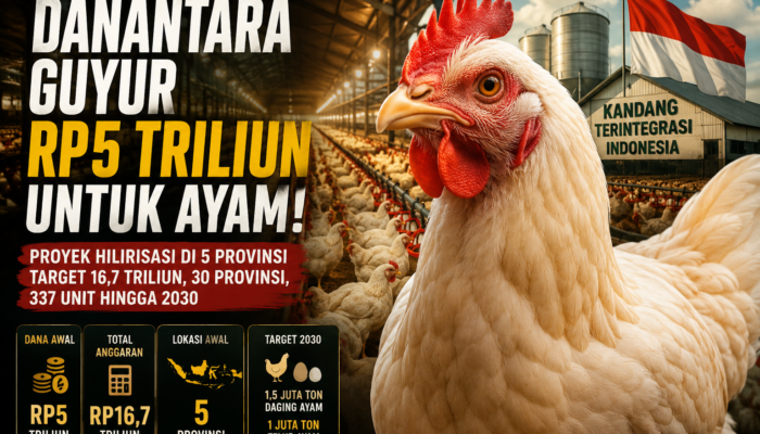 Proyek Hilirisasi Ayam Rp16,7 Triliun Siap Dibangun di 30 Provinsi, Solusi Pangan atau Beban Baru Negara?