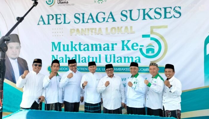 Apel Siaga dan Peluncuran Armada Tandai Kesiapan Muktamar Ke-35 NU, Panitia Lokal Jombang Klaim Persiapan Capai 70 Persen