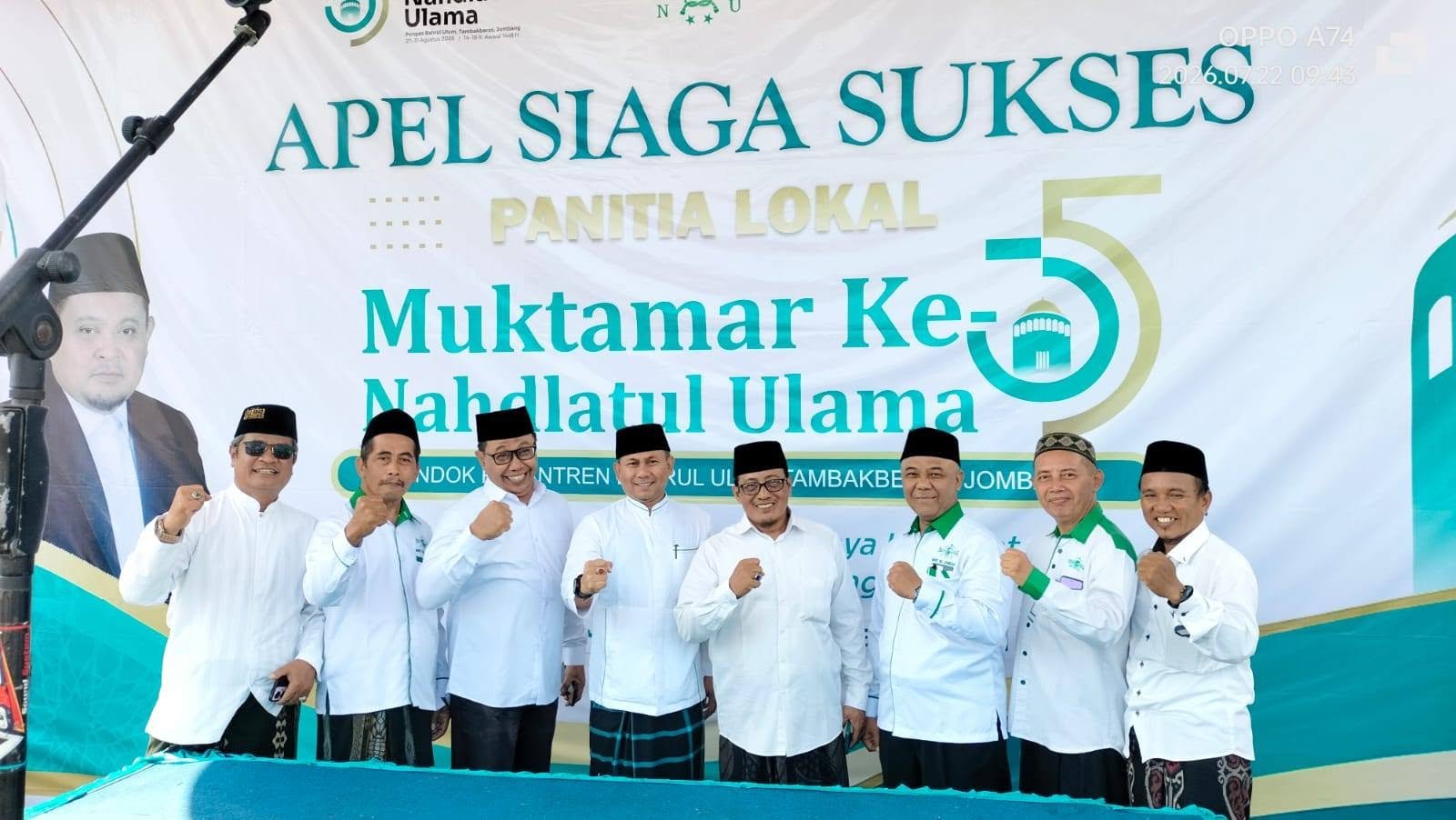 Apel Siaga dan Peluncuran Armada Tandai Kesiapan Muktamar Ke-35 NU