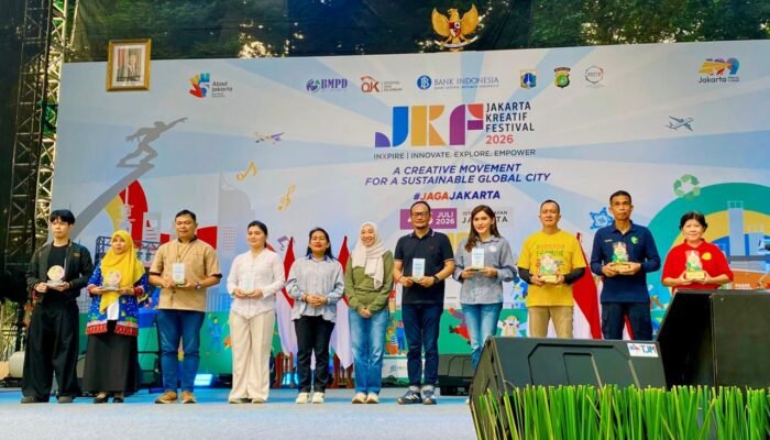 Bank Jakarta Syariah Raih Penghargaan Mitra Kolaborasi Syariah Terbaik di Jakarta Kreatif Festival 2026