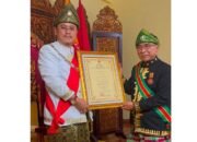 Ketua Umum PBNU Gus Yahya Terima Gelar Pangeran Notogamo dari Kesultanan Palembang Darussalam