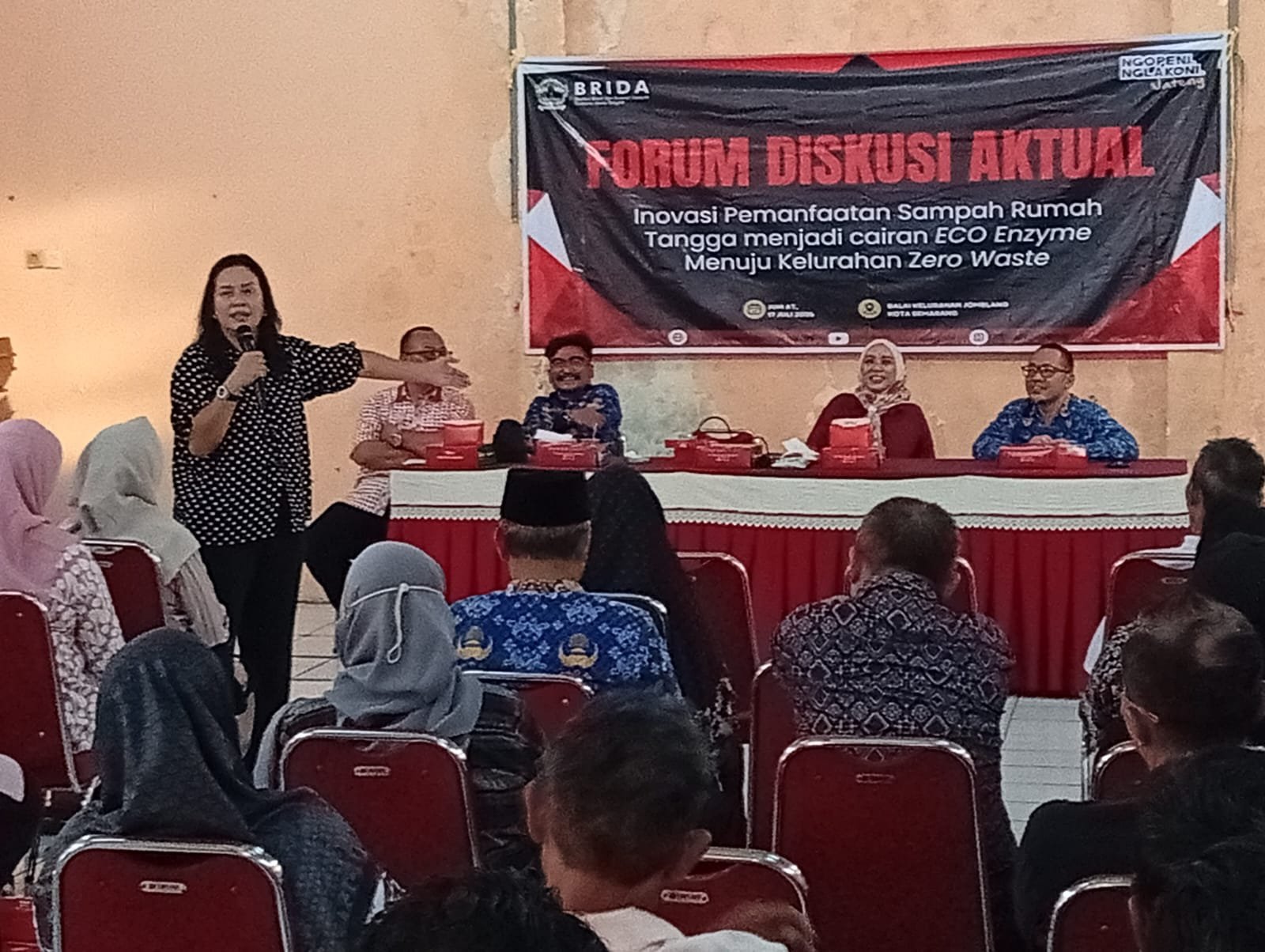 Warga Kelurahan Jomblang Diajak Ubah Sampah Rumah Tangga Jadi ECO Enzyme