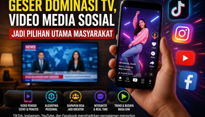 Geser Dominasi TV: Video Media Sosial Jadi Pilihan Utama, Ini Alasannya