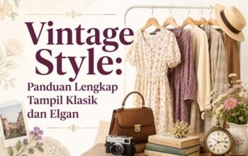 Vintage Style: Panduan Lengkap Tampil Klasik, Elegan, dan Timeless untuk Pria, Wanita, hingga Anak