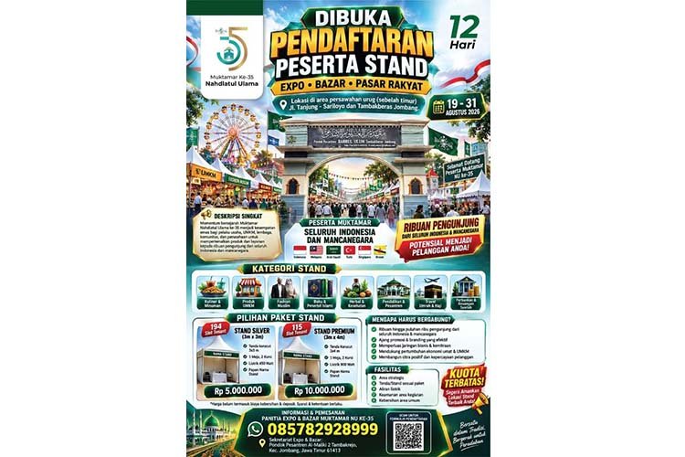 Bazar Muktamar NU
