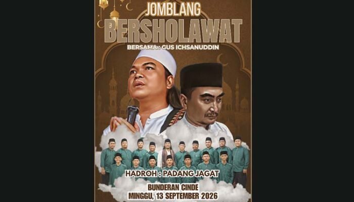 Jomblang Bersholawat ke-4 Digelar 13 September 2026, Hadirkan Gus Ichsanuddin
