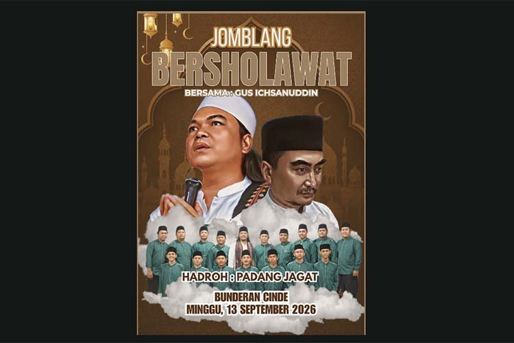 Jomblang Bersholawat ke-4 digelar di Bunderan Cinde