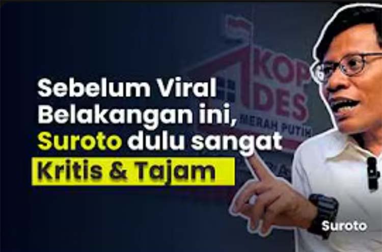 Kritik Suroto terhadap Konsep Koperasi Desa Merah Putih