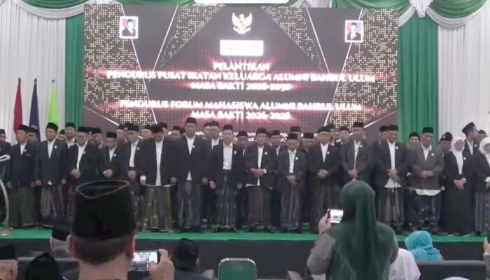 Pengurus Pusat IKABU dan Forum Mahasiswa Alumni Bahrul Ulum Dilantik, Siapkan Program Penguatan Organisasi dan Ekonomi