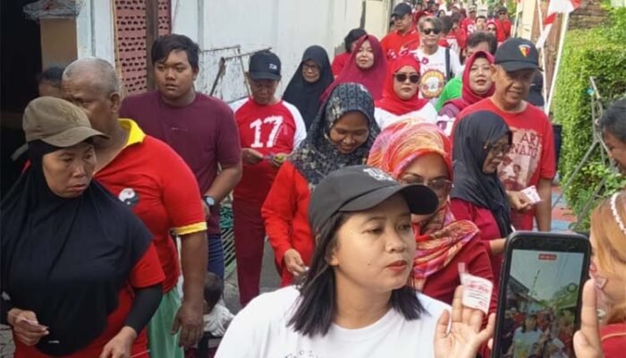 Guyub Rukun: Ratusan Warga Jomblang Tumpah Ruah Ikuti Jalan Sehat, Hadiah Kulkas Jadi Incaran