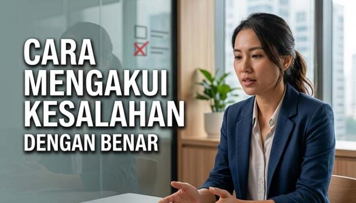 Cara Mengakui Kesalahan dengan Benar, Ini 7 Langkah yang Perlu Dilakukan