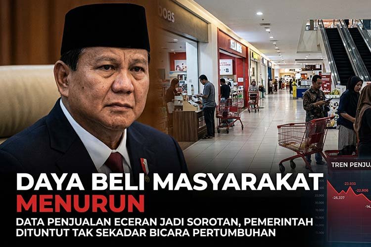 Daya Beli Masyarakat Indonesia menurun