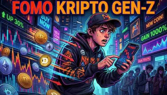 FOMO Kripto Gen Z: Mengejar Kebebasan Finansial atau Terjebak Miskin Berjamaah?