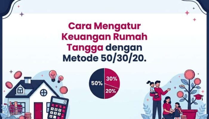 Cara Mengatur Keuangan Rumah Tangga dengan Metode 50/30/20